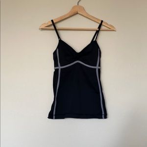 lululemon black tank
